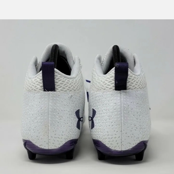 Under Armour Mens Size 13 Spotlight 4D Foam UA Cleats White 3023963-103 New main image 6